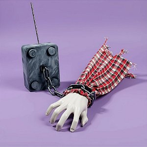 Enfeite Decorativo Halloween - Mão Acorrentada - 60cm - 1 unidade - Cromus - Rizzo