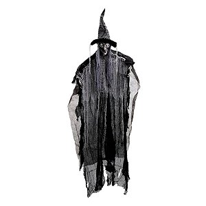 Enfeite Decorativo Halloween - Bruxa Ofelia - 130cm  - 1 unidade - Cromus - Rizzo