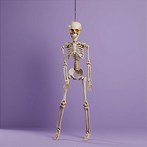 Enfeite Decorativo Halloween - Caveira Amom - 40cm - 1 unidade - Cromus - Rizzo