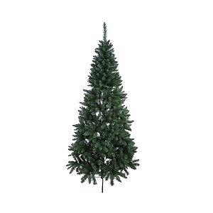 Árvore de Natal Bologna verde - 1020H - 2,1m - 1 unidade - Cromus - Rizzo
