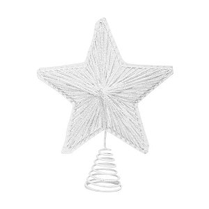 Ponteira Estrela Raiada Branco - 30cm - 1 unidade - Cromus - Rizzo