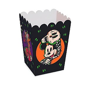 Caixa Pipoca - Halloween Disney 100 Anos - 10 unidades - Cromus - Rizzo