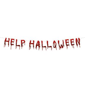 Faixa Decorativa - Help Halloween - 1 unidade - Cromus - Rizzo