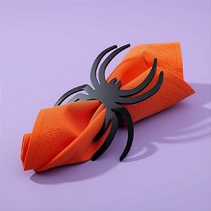 Argola para Guardanapo Aranha - Halloween Travessuras - 1 unidade - Cromus - Rizzo