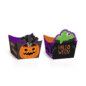 Forminha para Doces - Halloween Travessuras  - 24 unidades - Cromus - Rizzo