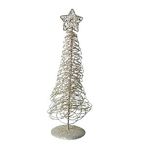 Árvore de Natal - Espiral Cipo Vine Dourada - 35cm - 1 unidade - Rizzo