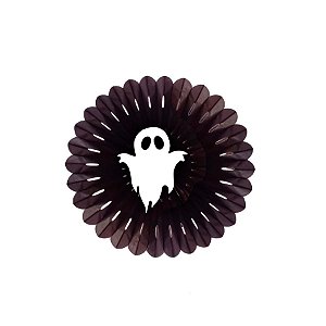 Enfeite Decorativo de Halloween - Margarida Fiorata Fantasma - 63cm - 1 unidade - Girotoy - Rizzo