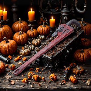 Chave Grifo Sangrento - Halloween - 52 cm - 1 unidade - Cromus - Rizzo