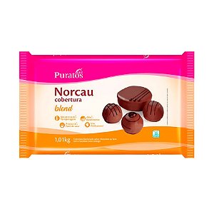 Cobertura Norcau Chocolate Blend - Barra - 1,01kg - 1 unidade - Puratos  - Rizzo