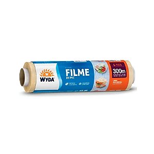 Filme de PVC Refil - 300m x 28cm   - 1 unidade - Wyda - Rizzo