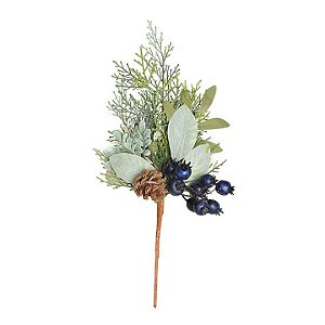 Galho Decorativo - Frutas - 40cm - 1 unidade - Rizzo