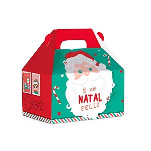 Caixa Maleta Kids de Natal - Polo Norte - 10 unidades - Cromus - Rizzo