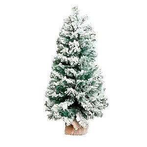Árvore de Natal Nevada na Base - 120 galhos - 0,9m - 1 unidade - Rizzo