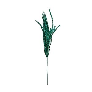 Galho Decorativo de Natal - Verde - 63cm - 1 unidade - Rizzo