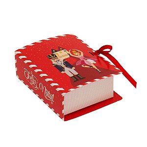 Caixa Livro - Natal Mágico - 10 unidades - Ideia Embalagens  - Rizzo
