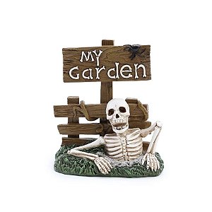 Enfeite Decorativo Halloween - Meu Jardim Assustador - 12cm - 1 unidade - Cromus - Rizzo