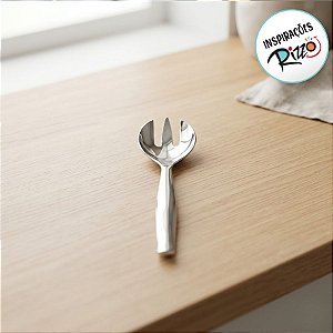 Talher de Serviço Cromado - 25 cm - 1 unidade - Cromus - Rizzo