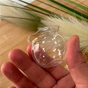 Potinho de Vidro Mini Aquário - 3cm - 20ml - 1 unidade - Rizzo