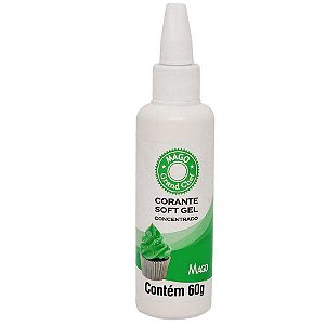 Corante SoftGel Marrom 60g Mago