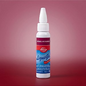 Corante Liquigel Vermelho Bordo 30g Arcolor Rizzo Confeitaria