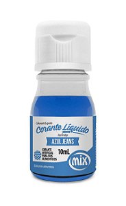 Corante Liquido Azul Anis 10ml Mix