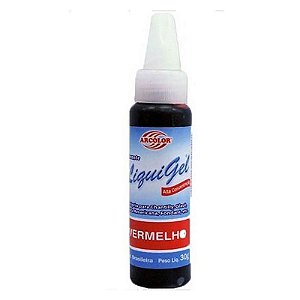 Corante Liquigel Vermelho 30g Arcolor