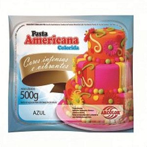 Pasta Americana Azul 500g Arcolor