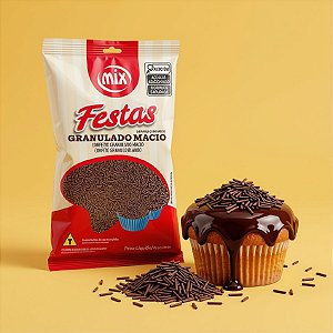 Granulado Macio Escuro - 500g - Mix