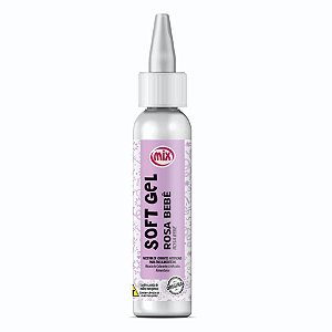 Corante Softgel Rosa Bebê 25g Mix