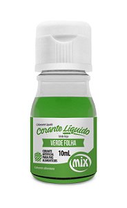 Corante Liquido Verde Folha 10ml Mix