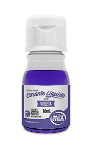 Corante Liquido Violeta 10ml Mix