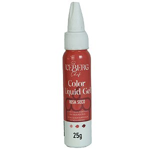 Corante Liquid Gel Rosa Seco 25g - Iceberg