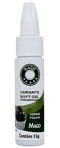 Corante SoftGel - Verde Folha - 15g - Mago