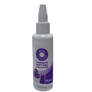 Corante SoftGel Violeta 15g Mago