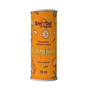Óleo Essencial Alimentício Natural Tangerina 10ml GranChef