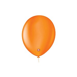 Balão Profissional Premium Uniq 11''27cm - Laranja Ambar - 25 unidades - Balões São Roque - Rizzo