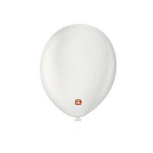 Balão Profissional Premium Uniq 11''27cm - Branco Absoluto - 25 unidades - Balões São Roque - Rizzo