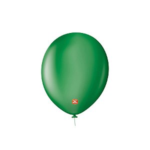 Balão Profissional Premium Uniq 9''23cm - Verde Grama - 25 unidades - Balões São Roque - Rizzo