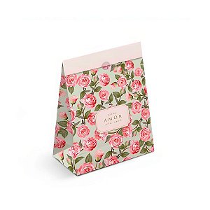 Saco de Papel para Presentes - Rose - 10 unidades - Cromus - Rizzo