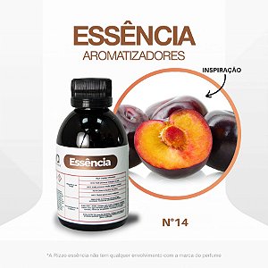 Essência Ameixa Negra Concentrada para Ambientes N°14 - 100 g - 1 unidade - Rizzo