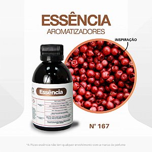Essência Pimenta Rosa Concentrada para Ambientes N°167 - 100 g - 1 unidade - Rizzo