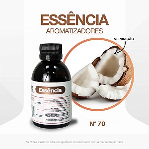 Essência Coco Concentrada para Ambientes N°70 - 100 g - 1 unidade - Rizzo
