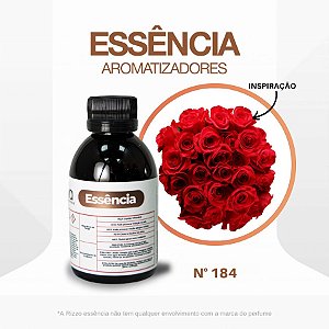 Essência Rosas Vermelhas Concentrada para Ambientes N°184 - 100 g - 1 unidade - Rizzo