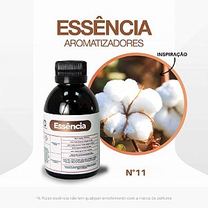 Essência Algodão Concentrada para Ambientes N°11 - 100 g - 1 unidade - Rizzo