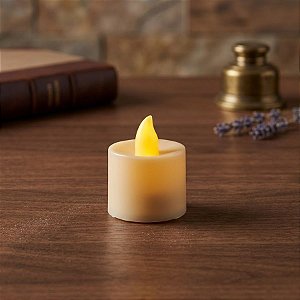 Vela de Led - Luz Amarelo - 1 unidade - Rizzo