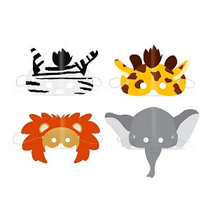 Kit Mascaras - Safari - 8 unidades - Cromus - Rizzo