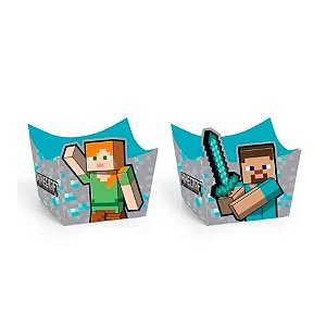 Forminha para Doces - Minecraft - 24 unidades - Cromus - Rizzo