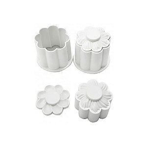 Molde para Cookie - 2 Lados - 3cm - 2 unidades - Rizzo