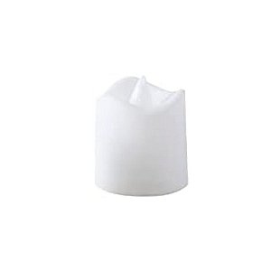 Vela Eletronica de LED - Luz Amarela - 3,5 x 4,3cm - 1 unidade - Rizzo