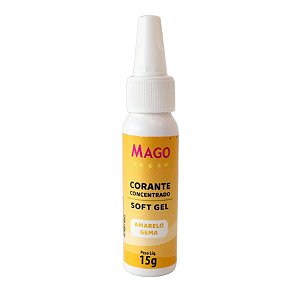 Corante SoftGel Amarelo Gema 15g Mago